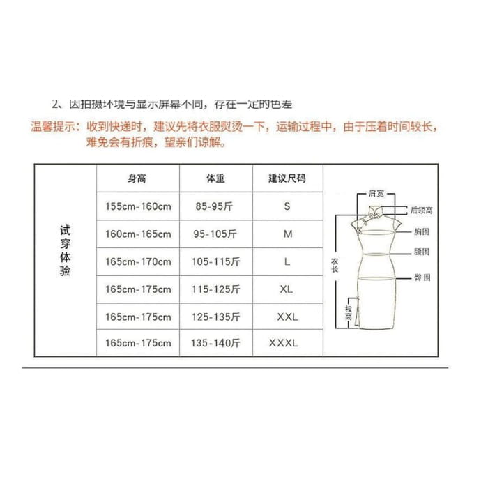 Long-Sleeve Floral Fluffy Trim Midi Mermaid Qipao