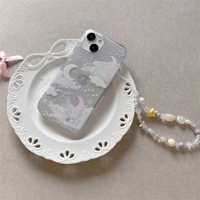 Moon Cloud Phone Case - iPhone 15 Pro Max / 14 / 13 / 12