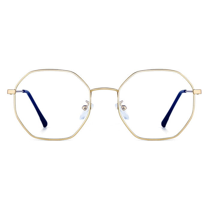 Octagon Glasses - Gold