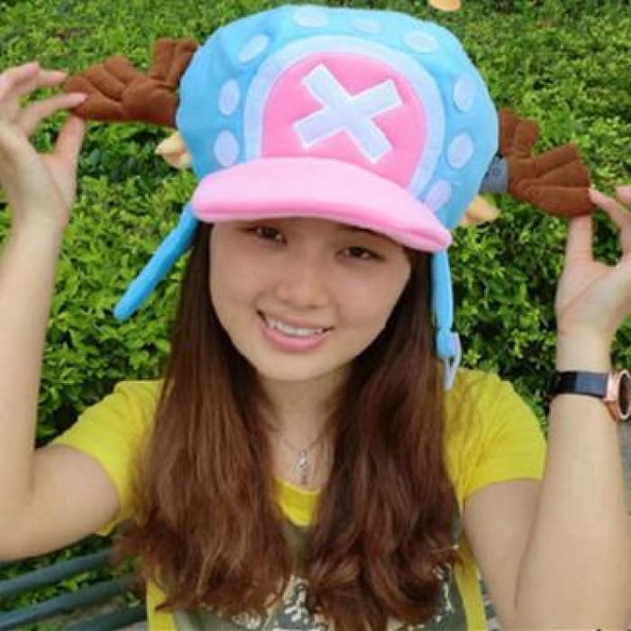 6 colors One Piece Chopper Fleece Hat CP153327 - Cospicky