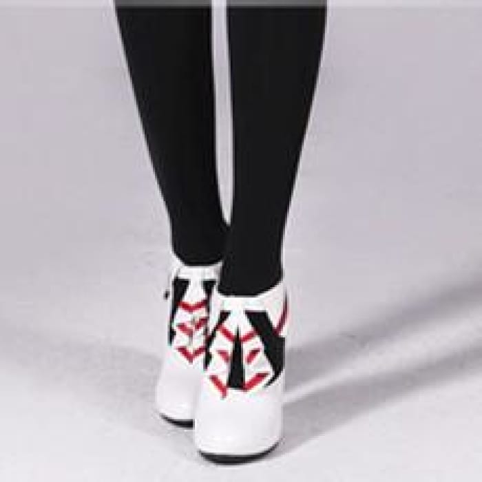 [Card Captor Sakura] Black/White Uniform Wedge Shoes CP153908 - Cospicky
