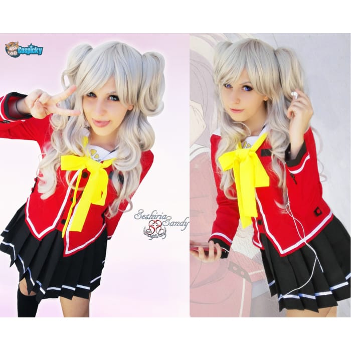 [Charlotte] Tomori Nao Gridelin Double Curled Ponytail Cosplay Wig CP164865 - Cospicky