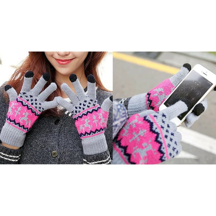 Girlfriend Woman Warm Holiday Touch Phone Glove  CP154067 - Cospicky