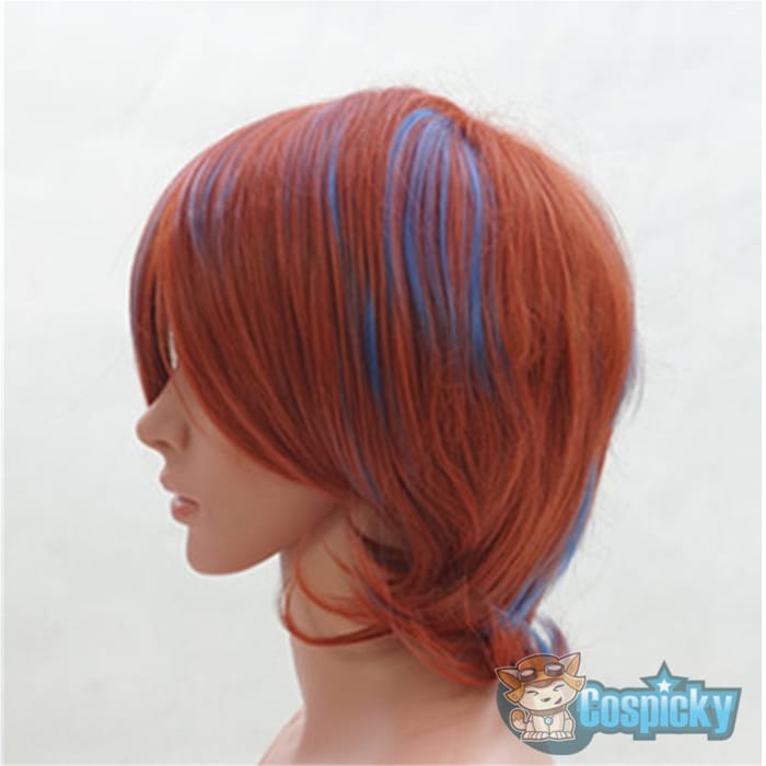 Grande Road - Shinkai Hayato Orange/blue Cosplay Wig CP151755 - Cospicky