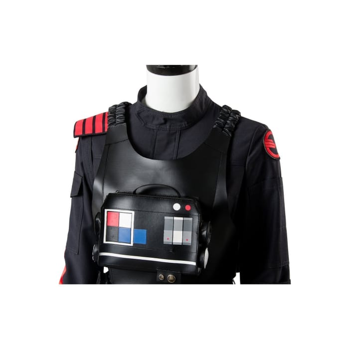 Star Wars Battlefront 2 II Iden Versio Inferno Squad Imperial Soldier Officer Cosplay Costume - Cospicky