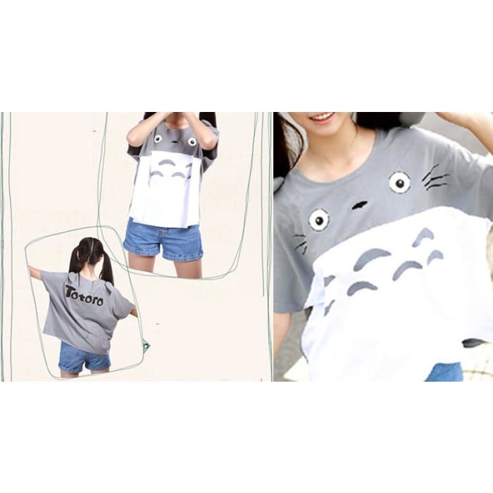 Totoro Short Sleeve Shirt CP153861 - Cospicky
