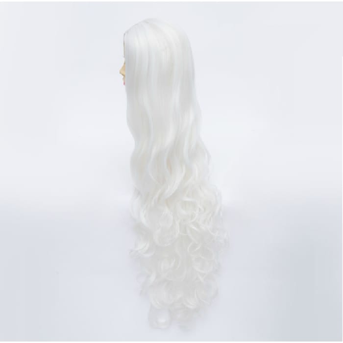 White Cosplay Kagerou Project Marry Long Curl Wig CP152914 - Cospicky
