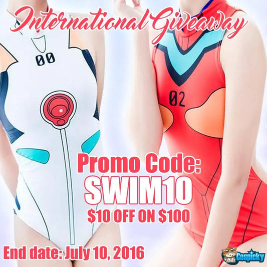 EVA Cosplay Swimsuit Giveaway