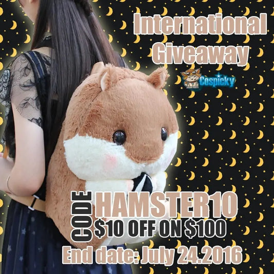 Hamster Backpack Giveaway and Promotion