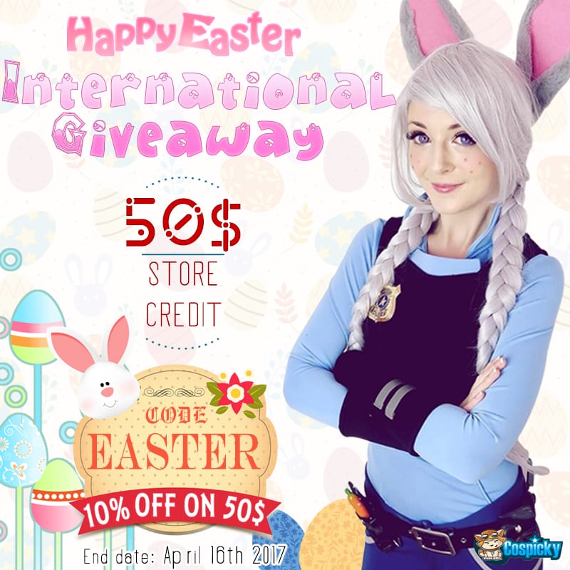 Happy Easter!Free 50 Store Credit Giveaway