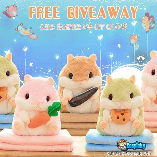 Kawaii Hamster Backpack Giveaway