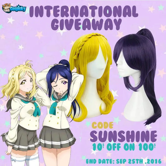 Love Live! Sunshine!! WIG GIVEAWAY