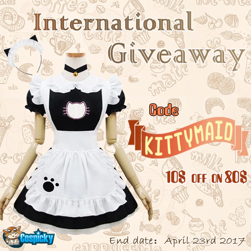 Neko Kitty Maid Dress Giveaway