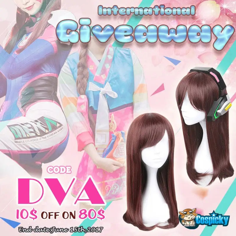 Overwatch D.VA Wig Giveaway