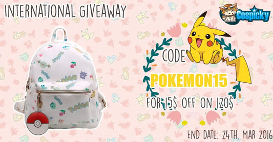 Pokemon Backpack International Giveaway