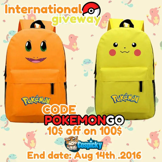 POKEMON BACKPACK INTERNATIONAL GIVEAWAY