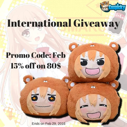 Umaru Cushion Giveaway