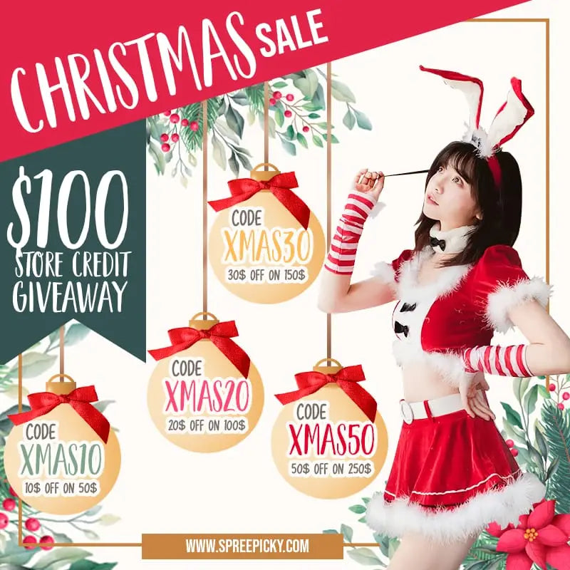 UP TO $50 OFF Xmas Sale + Free $100 Store Credit Giveaway