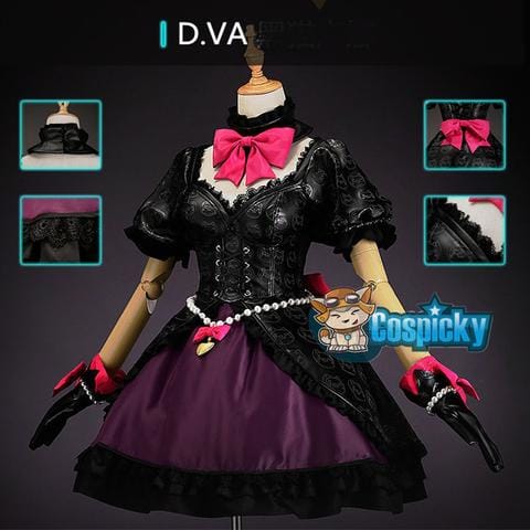 What are the differences between Normal Version and High Quality Version of D.Va Cat Girl Dress