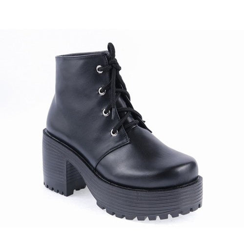 High Heel Platform Classic Lolita Patent Shoes