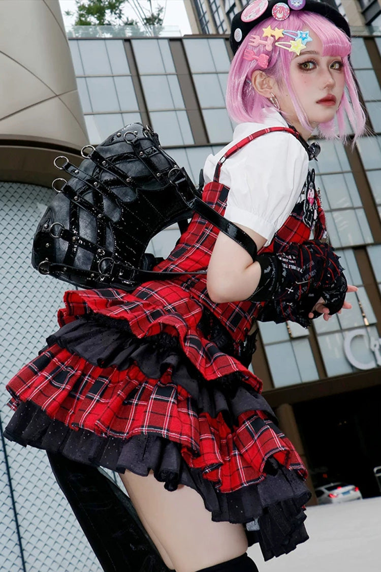 Studded Punk Lolita Crossbody Handbag