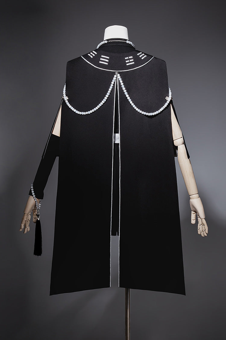 Sleeveless Chinese Style Ouji Lolita Set - Black
