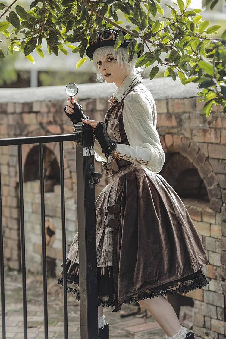 Explorer-Inspired Archaeological Ouji Lolita Vest