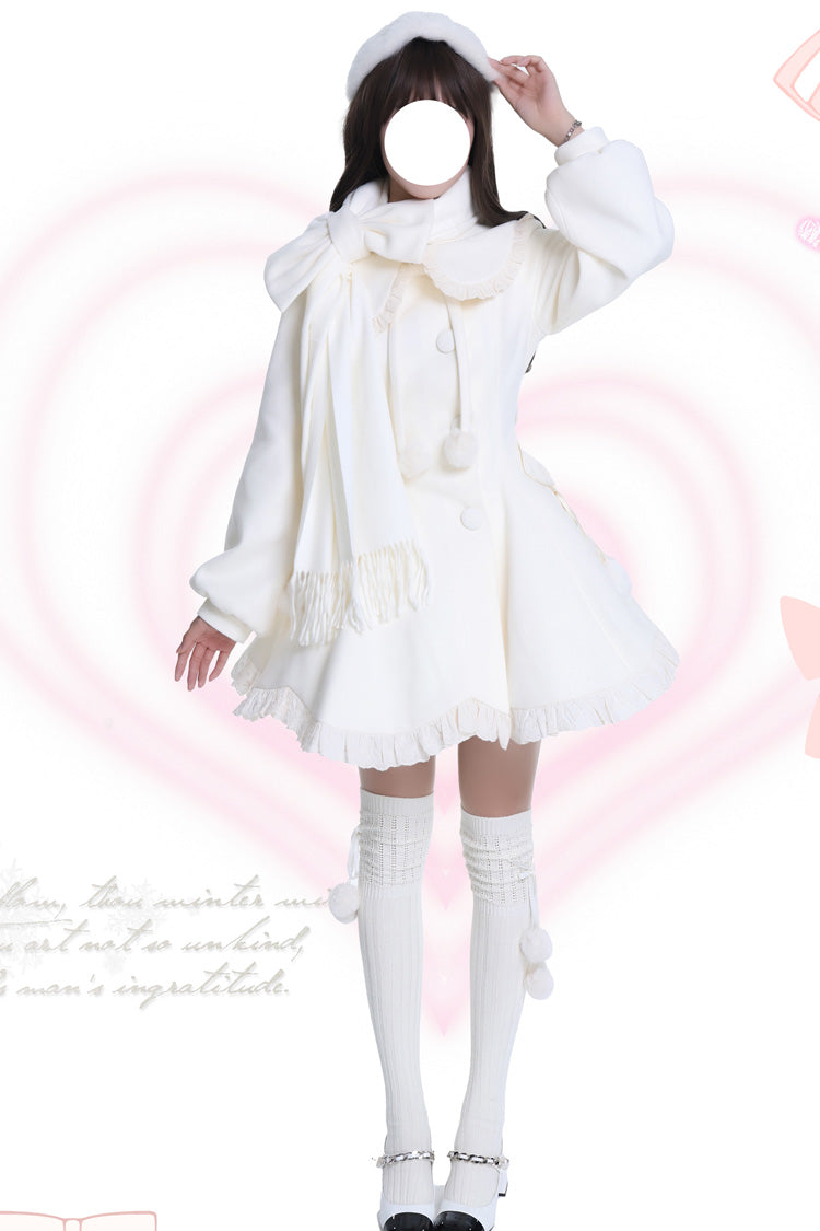 Elegant Long Sleeve Bow Princess Lolita Coat