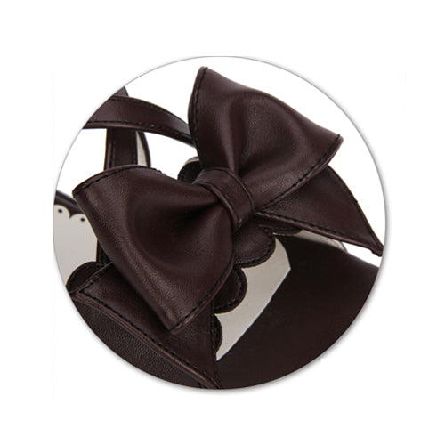 Ribbon Cute Mid-Heel Girly Lolita Sandals