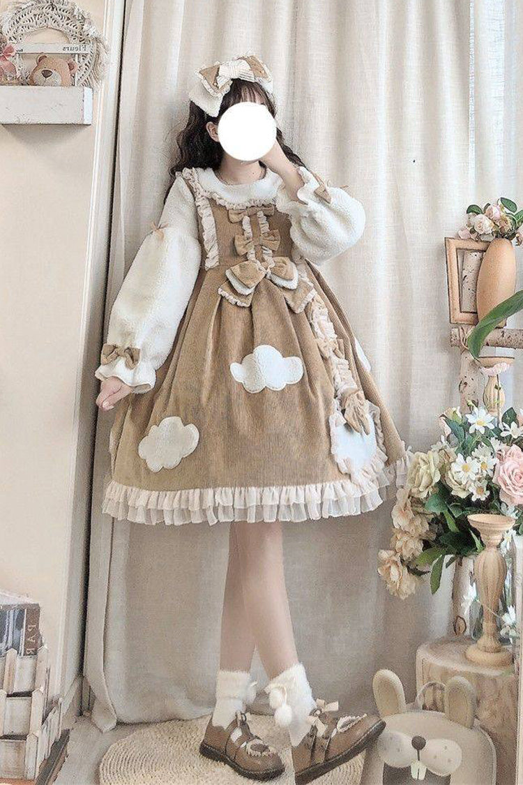 Ruffled Lace Long Sleeve Sweet Lolita Dress