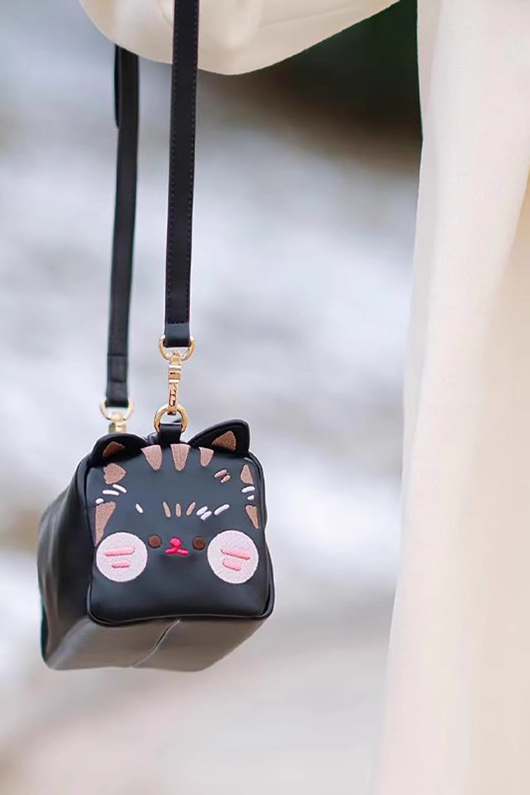 Adorable Toast Cat Themed Lolita Shoulder Bag in Three Hues