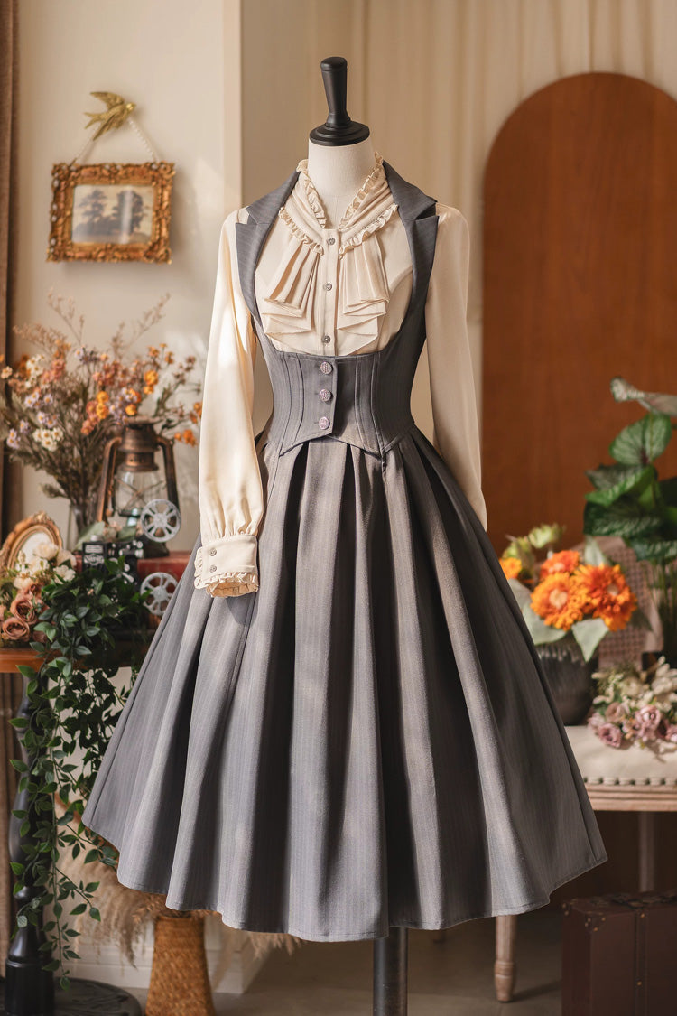 Classic Bust-Support Lolita Dress - Forest Knows Fall