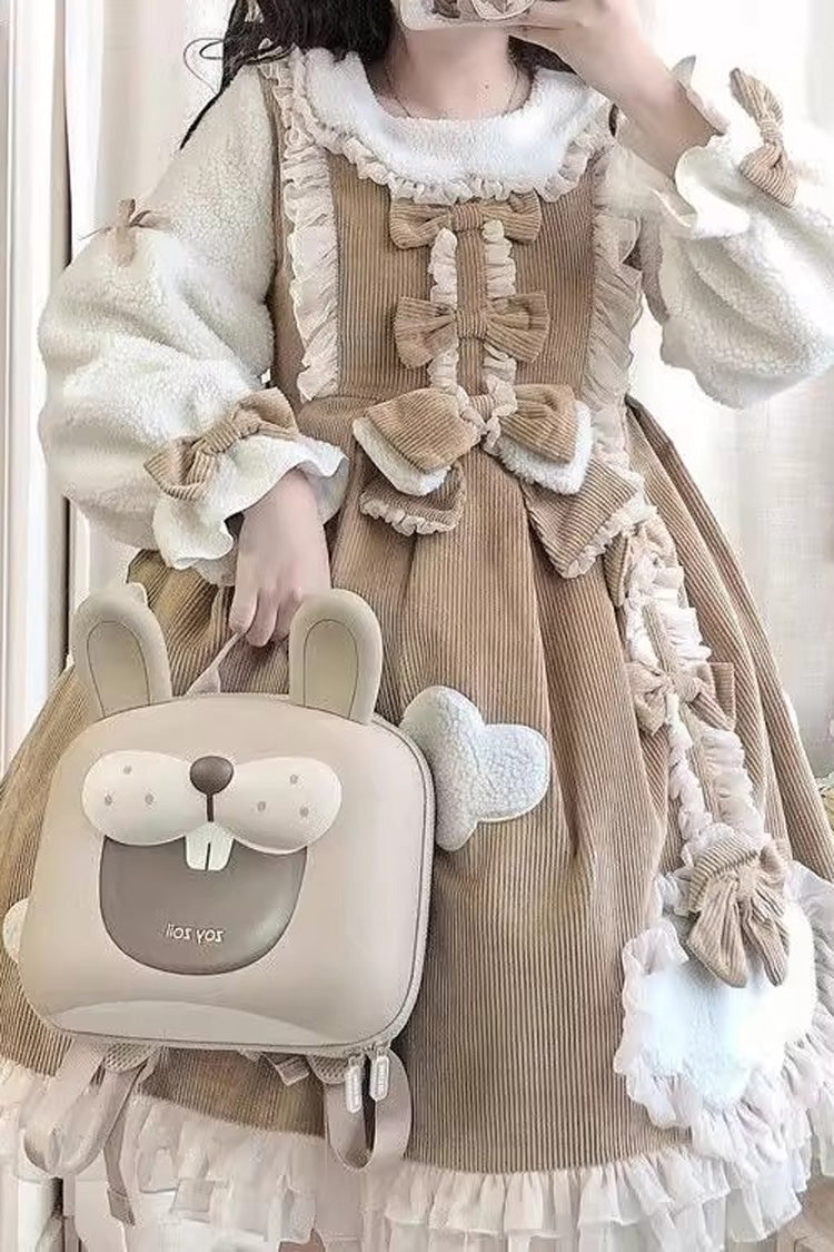 Ruffled Lace Long Sleeve Sweet Lolita Dress