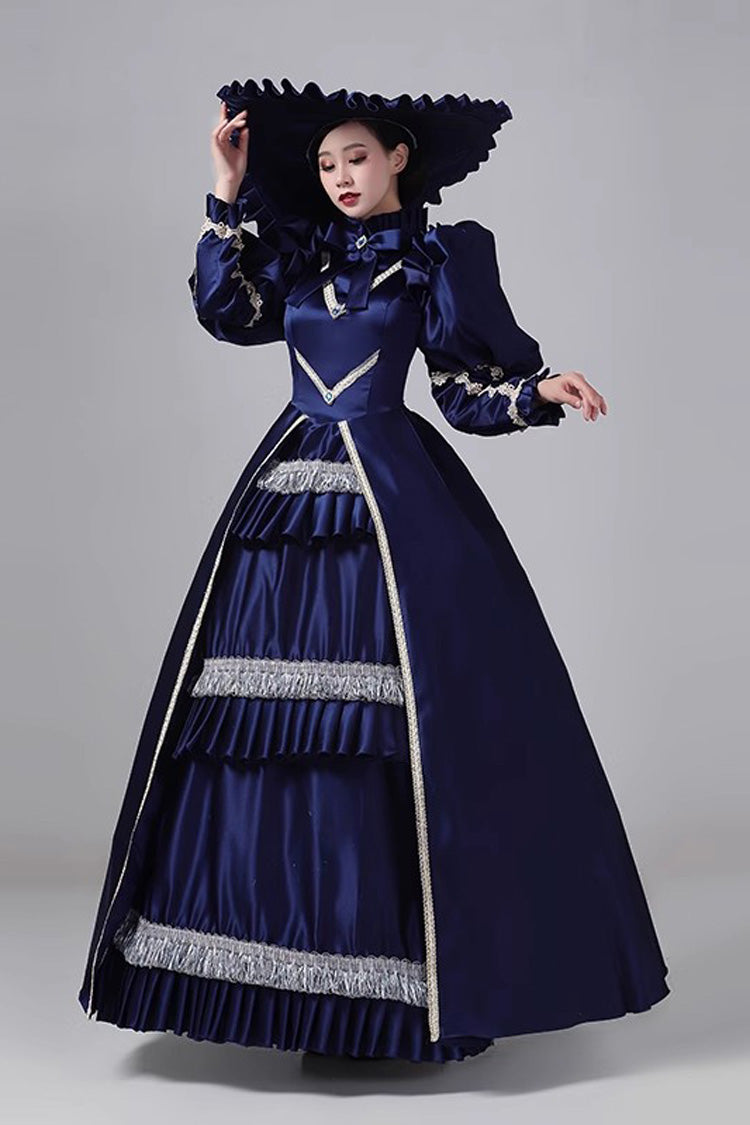 Ruffled Cardigan Classic Victorian Gown - Princess Vintage