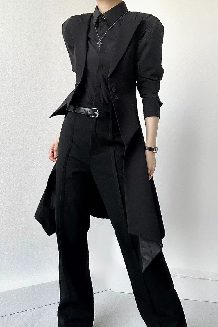 Asymmetrical Swallowtail Ouji Lolita Prince Sleeveless Gothic Vest