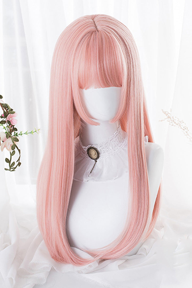 Rose Straight Long Wig for Lolita Style