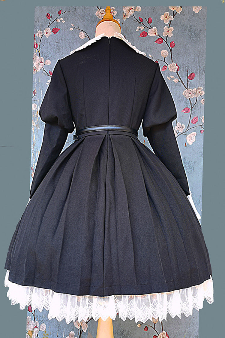 Puff Sleeve Bow Vintage Classic Lolita Dress