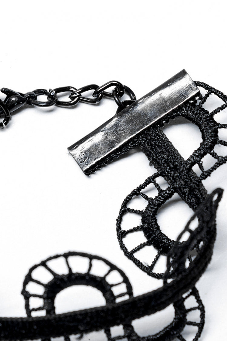 Umbra Snake-Like Hollow Gothic Choker for Women