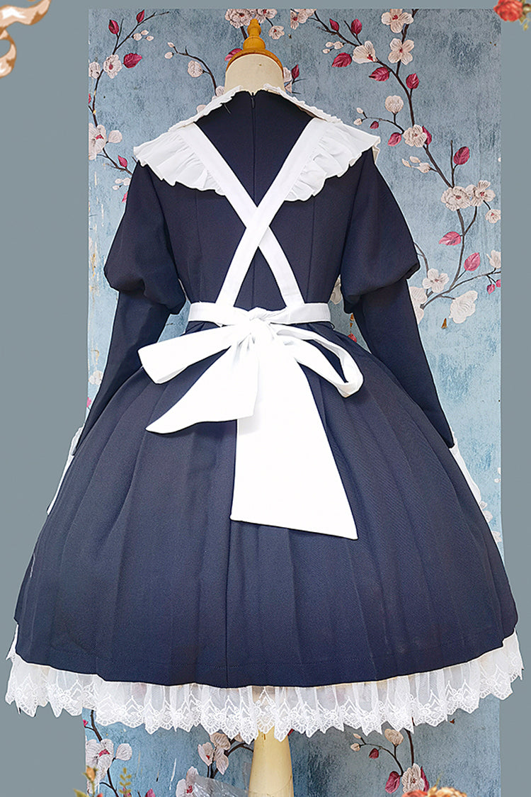 Puff Sleeve Bow Vintage Classic Lolita Dress