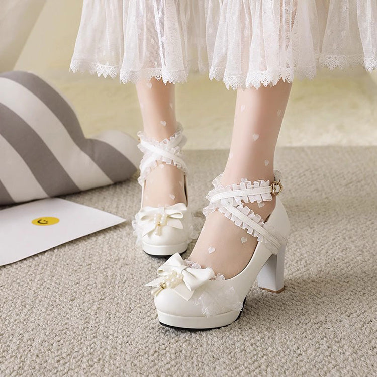 Pretty Bow-Trimmed Princess Ballet Flats Available in Five Hues