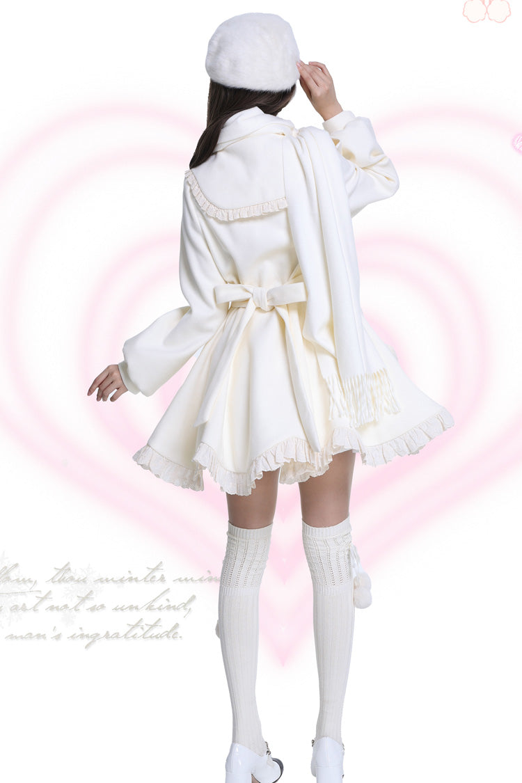Elegant Long Sleeve Bow Princess Lolita Coat