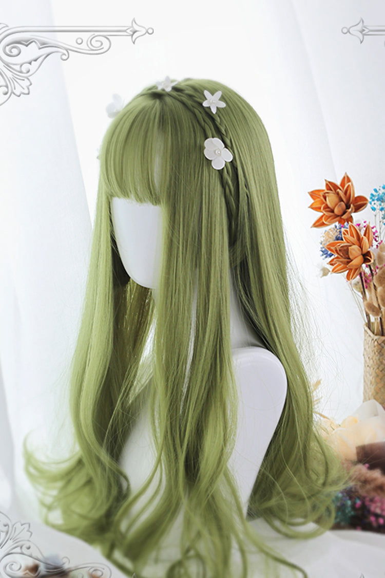 Jade Long Micro-Curl Sweet Lolita Wigs
