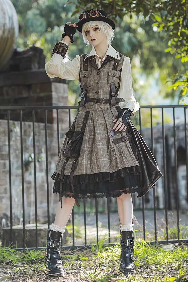 Explorer-Inspired Archaeological Ouji Lolita Vest