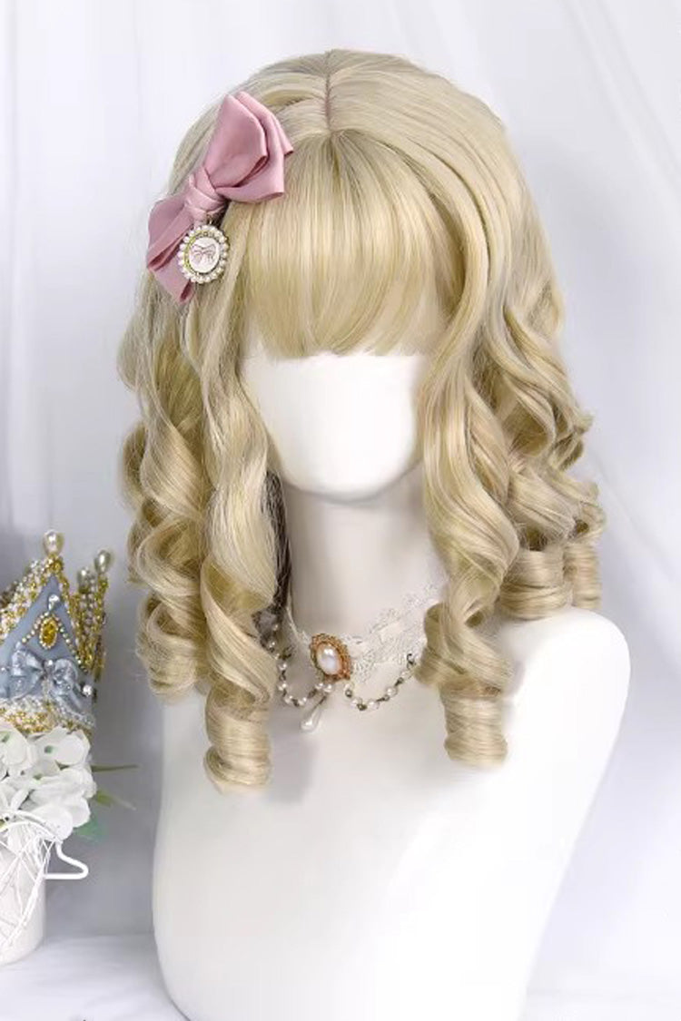 Pearl Maiden Vintage Elegant Roman Curly Lolita Wig