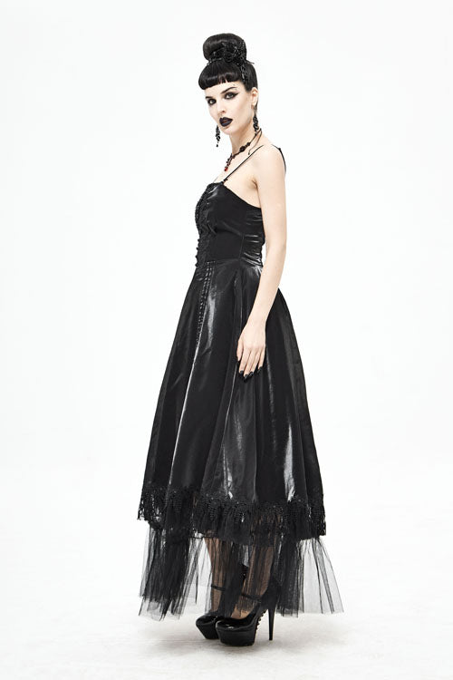 Gothic Layered Tube Dress for Women