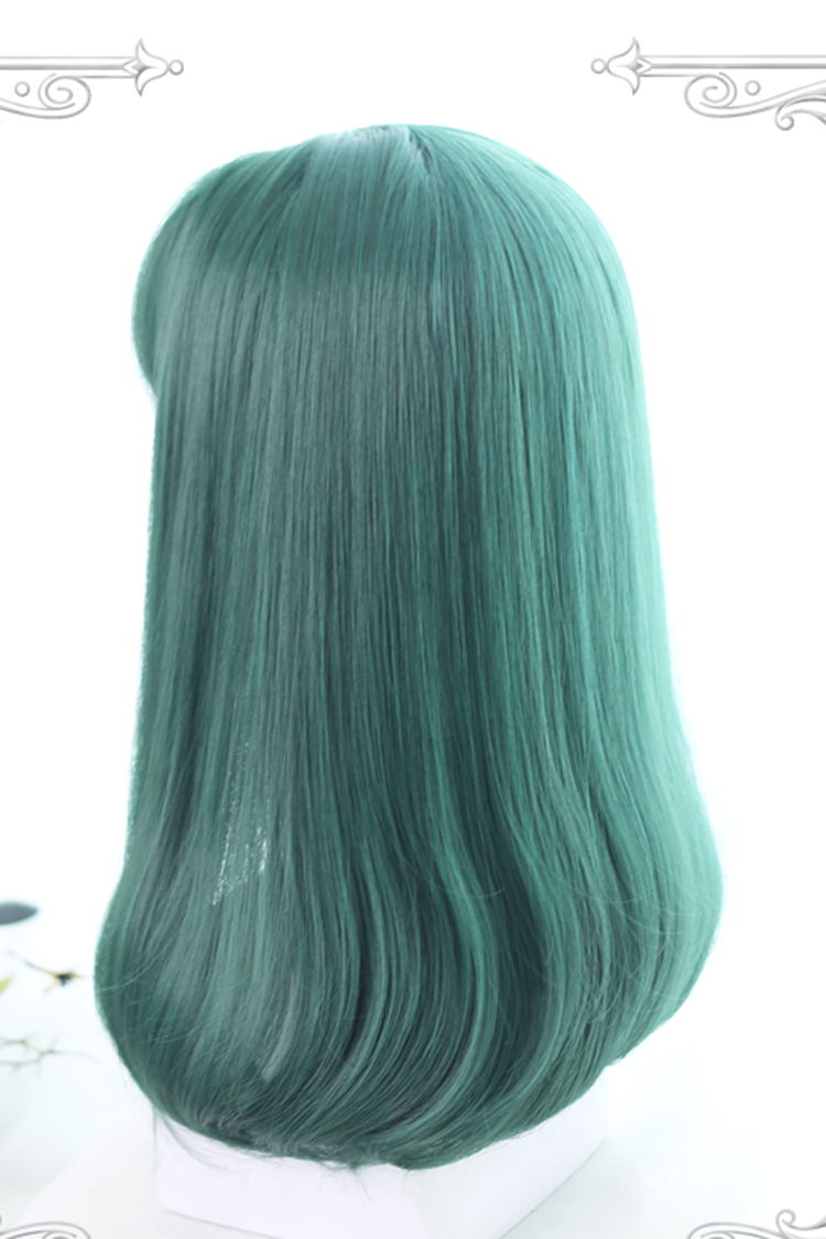 Emerald Long Curly Retro Lolita Hairpiece