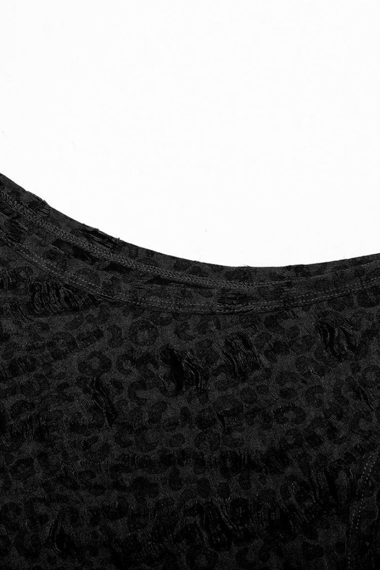 Sleeveless Printed Ripped Steampunk Vest for Men