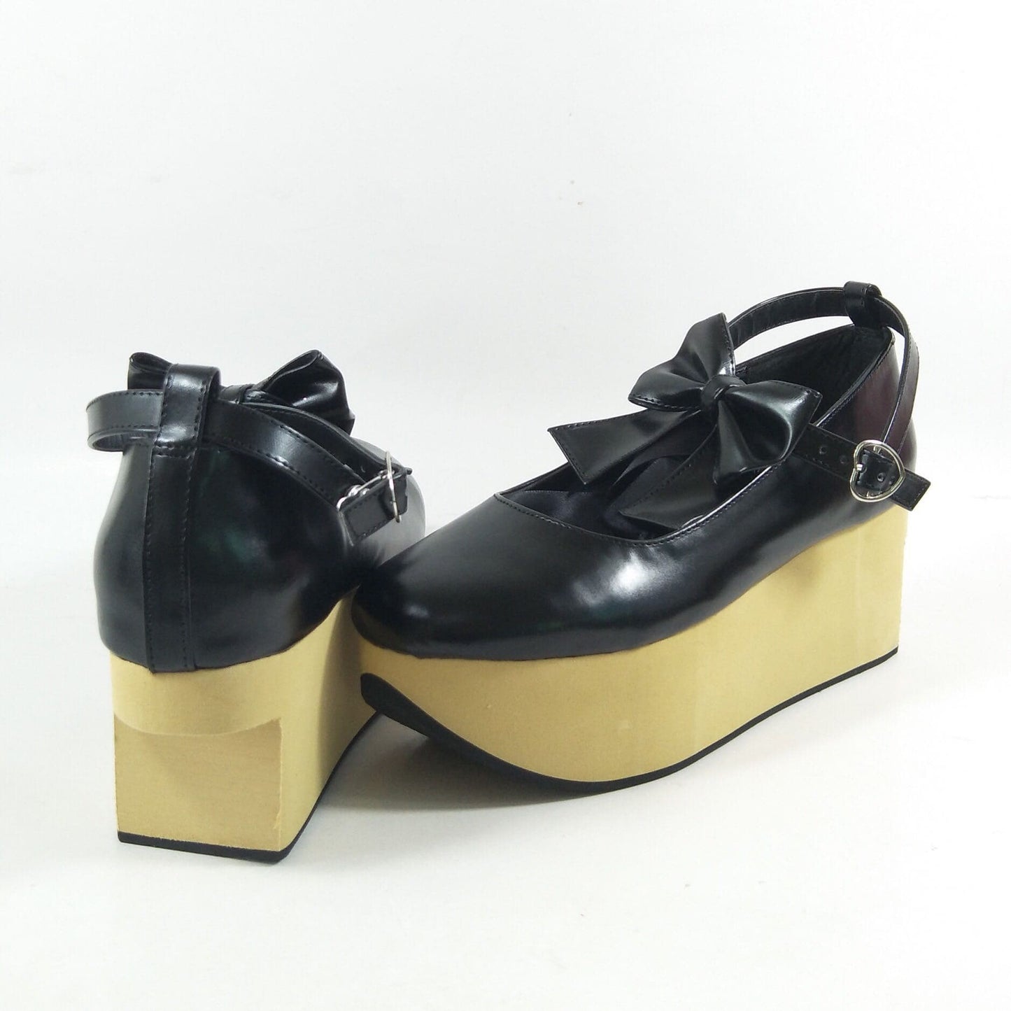 Made Shoes Wooden SP168075 Horse Black Custom