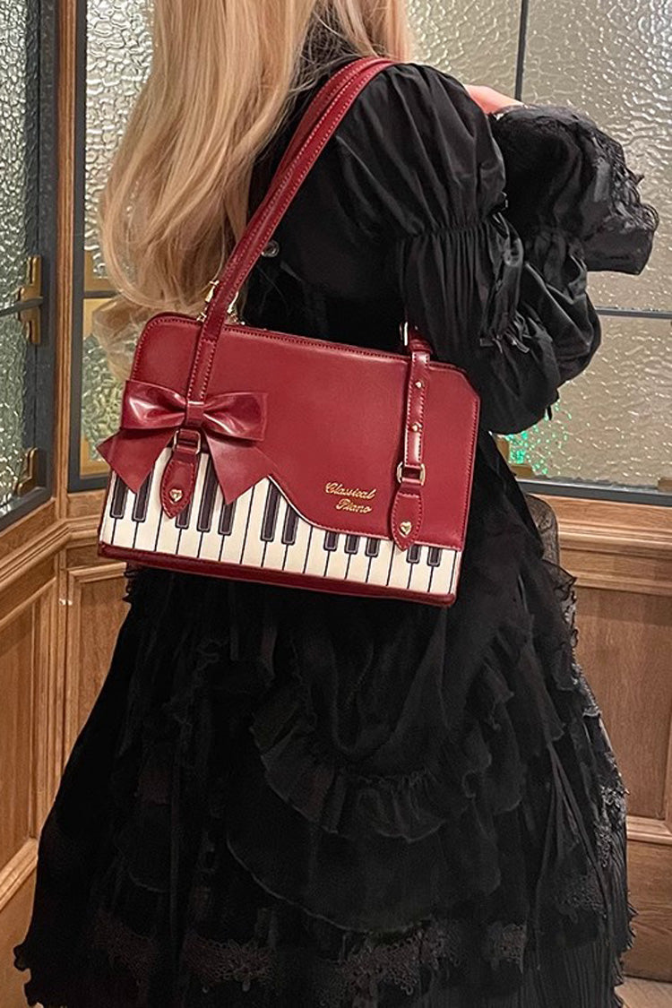 Piano Waltz Bowknot Lolita Handbag