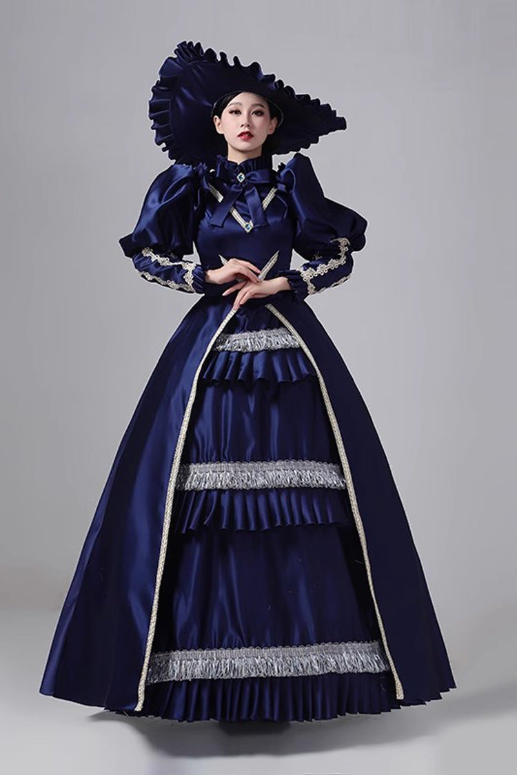 Ruffled Cardigan Classic Victorian Gown - Princess Vintage